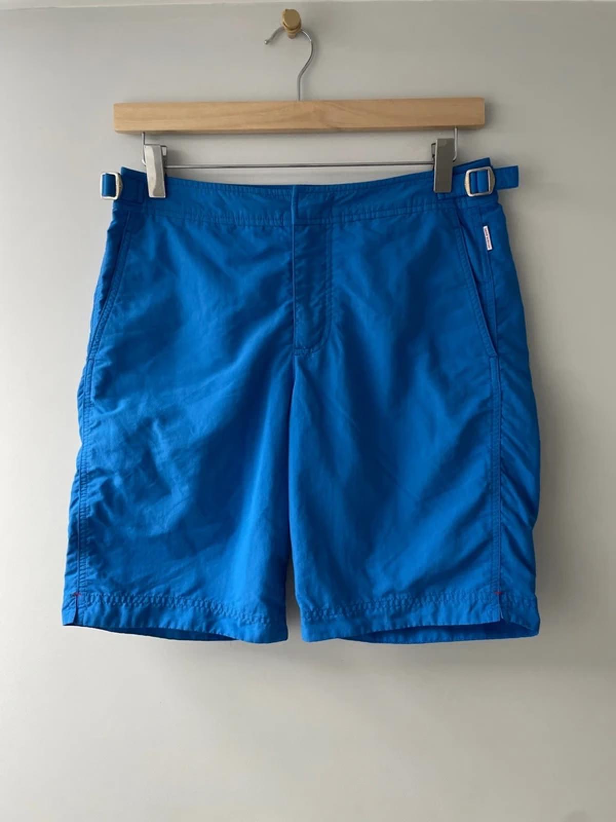 Men’s Orlebar Brown Classic Style Dane Swim Shorts in Blue - Small - 3105