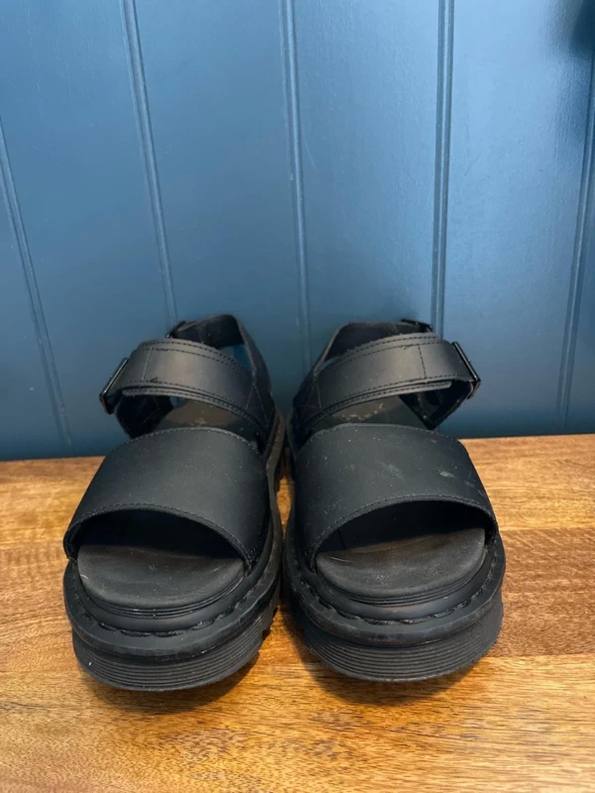Women’s Dr Martens Voss Chunky Sole Sandals in Black - UK6 - 3053