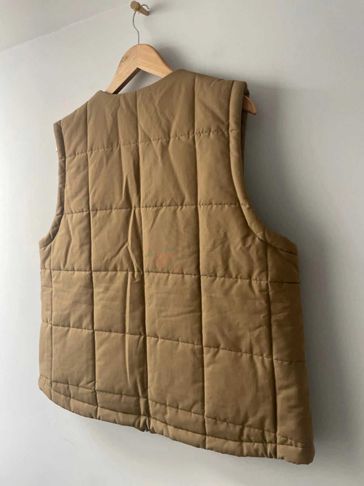 Women’s Jordan Jumpman Quilted Utility Vest Gilet In Brown - Medium - 2207