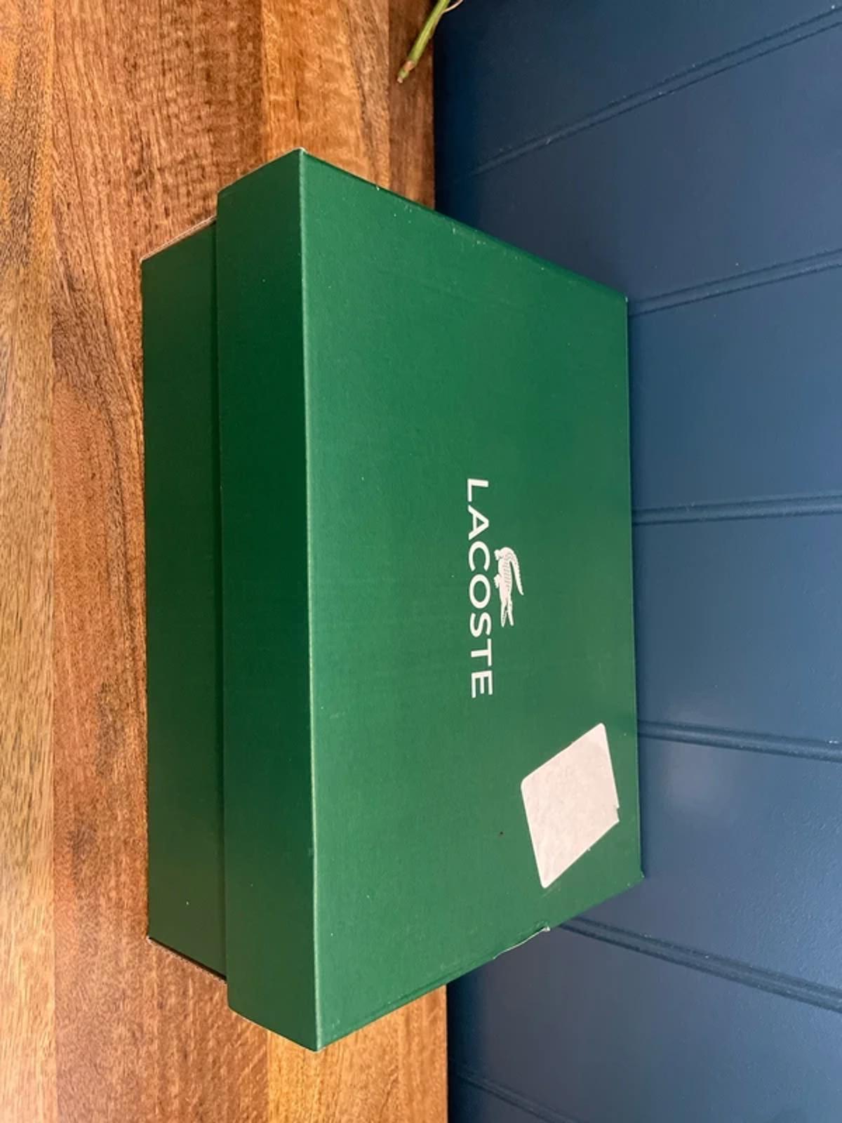 Women’s Lacoste T-Clip Premium Leather Trainers in White - UK4 - 3097