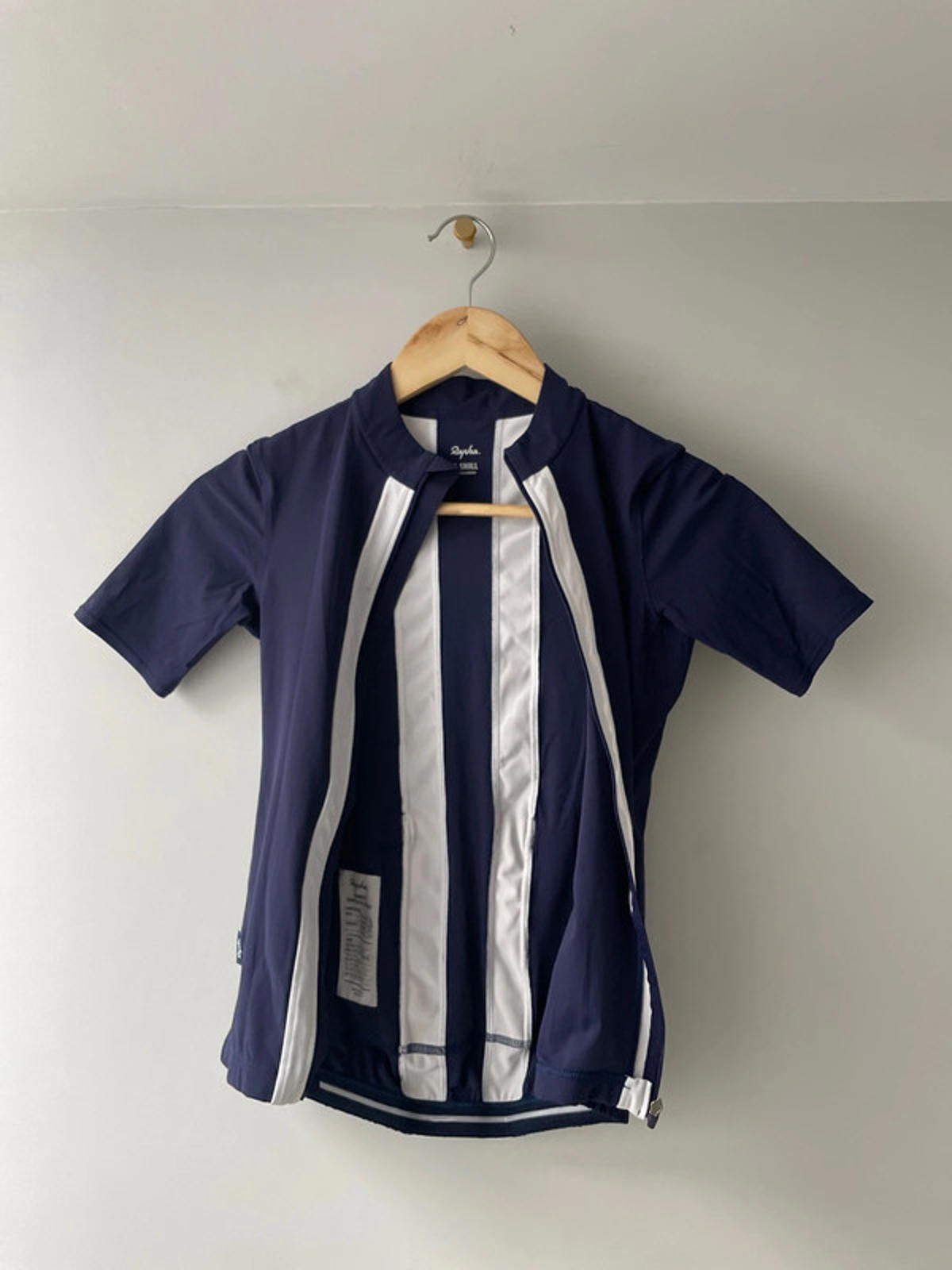 Women’s Rapha Premium Souplesse Cyling Jersey Top In Navy - XSmall - 2277
