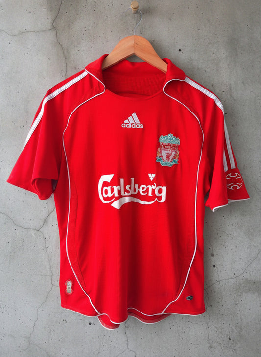 Men's Liverpool FC 2006/08 Season Home Football Shirt Jersey - Small -3601