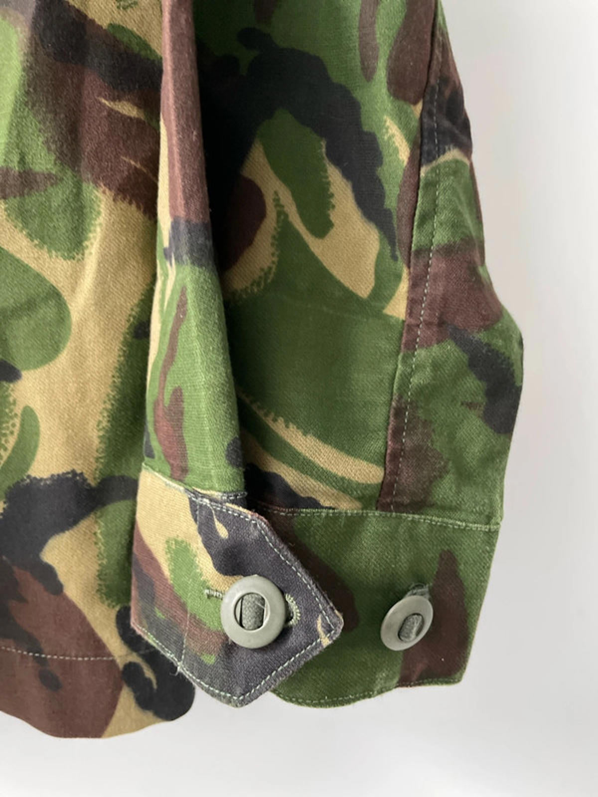 Men’s Camouflage Royal Marines Commandoes Camo Military Shirt In Khaki  - Medium - 2323