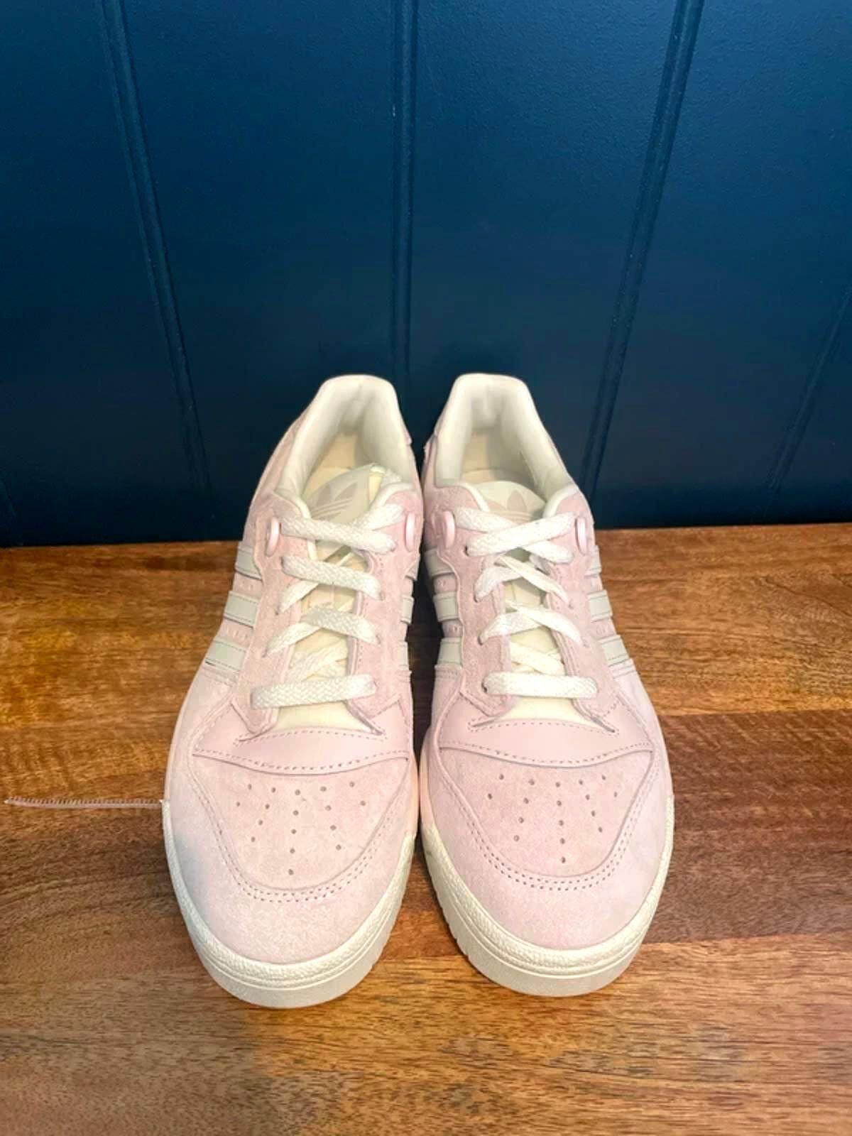 Women’s Adidas Originals Rivalry Low Suede Trainers in Pink - UK3.5 - 3085