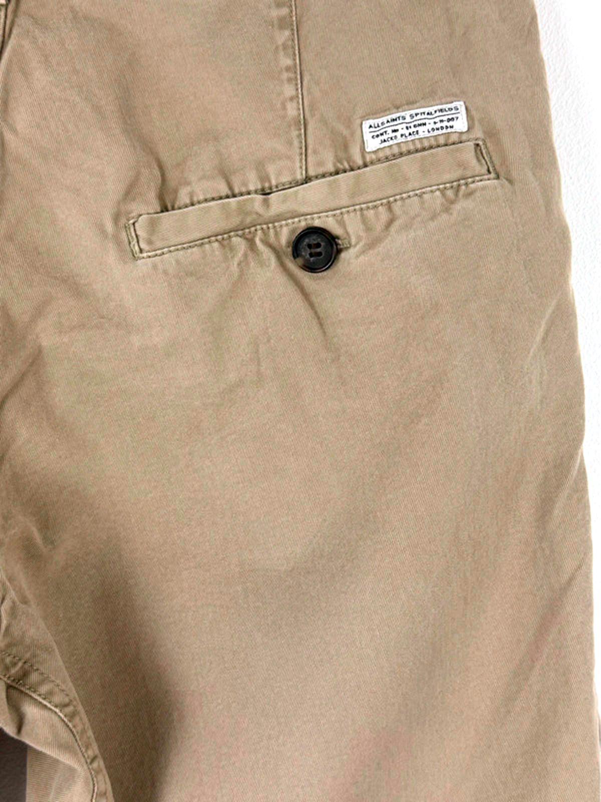 Men’s AllSaints Classic Chino Shorts in Beige - Small - 1400