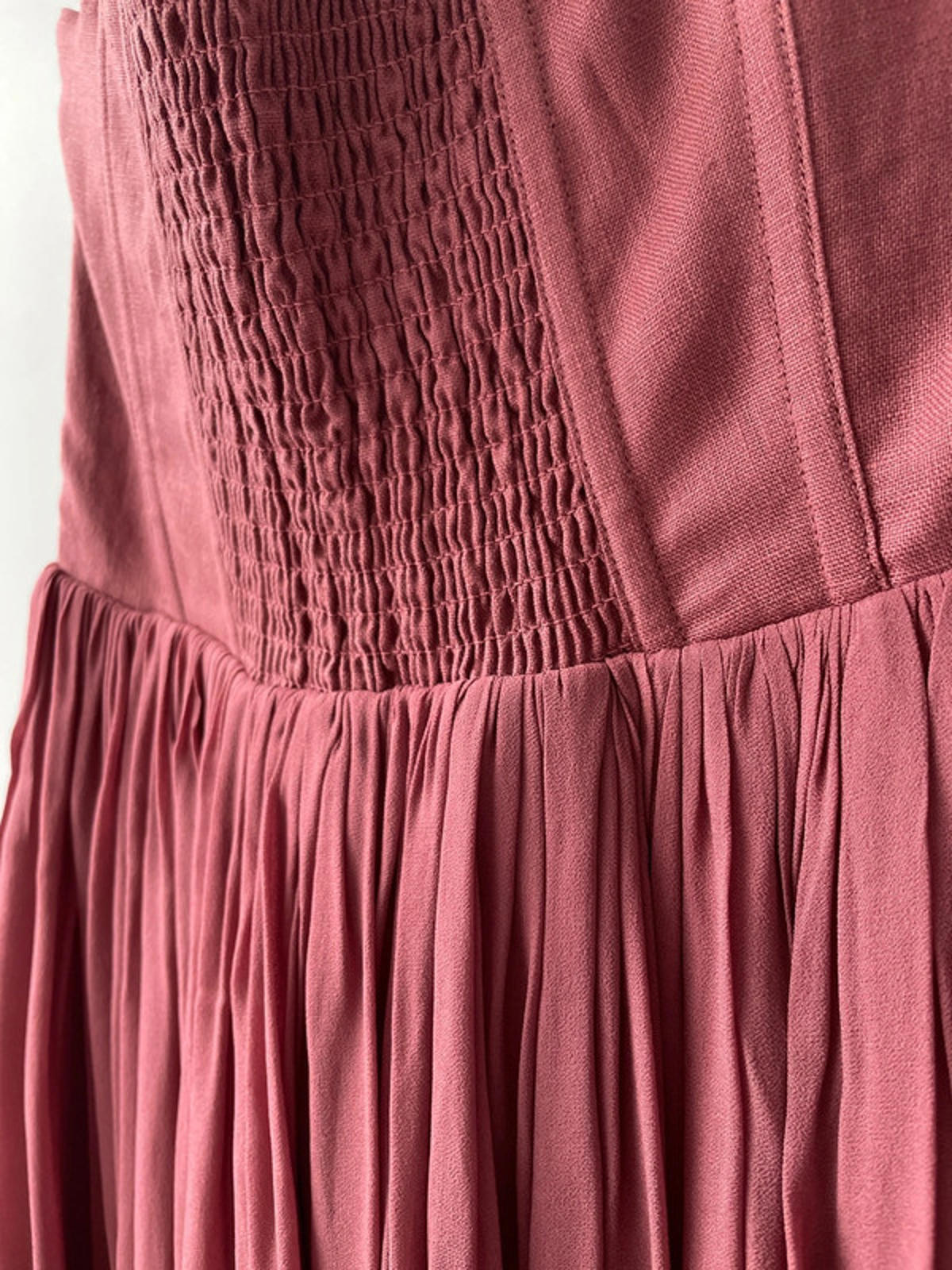 Women’s & Other stories Sheer Maxi Dress With Corseted Waist - Uk10 - 2002