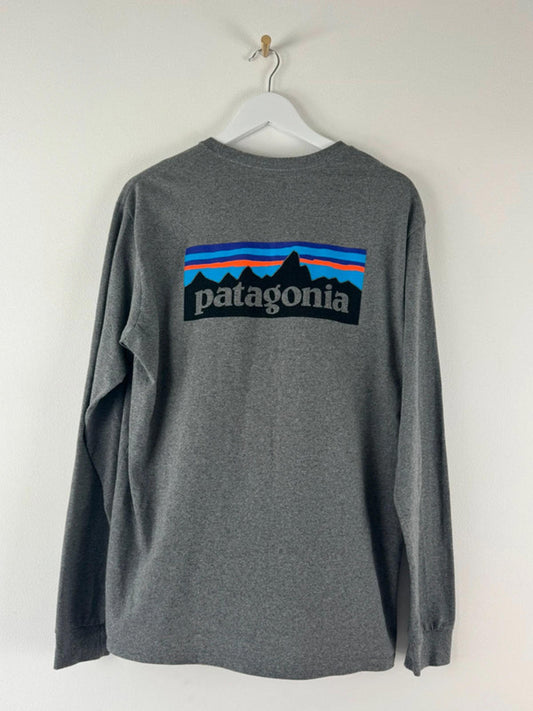 Men’s Patagonia Crew Neck Long Sleeve T-Shirt With Print - Medium  -1434