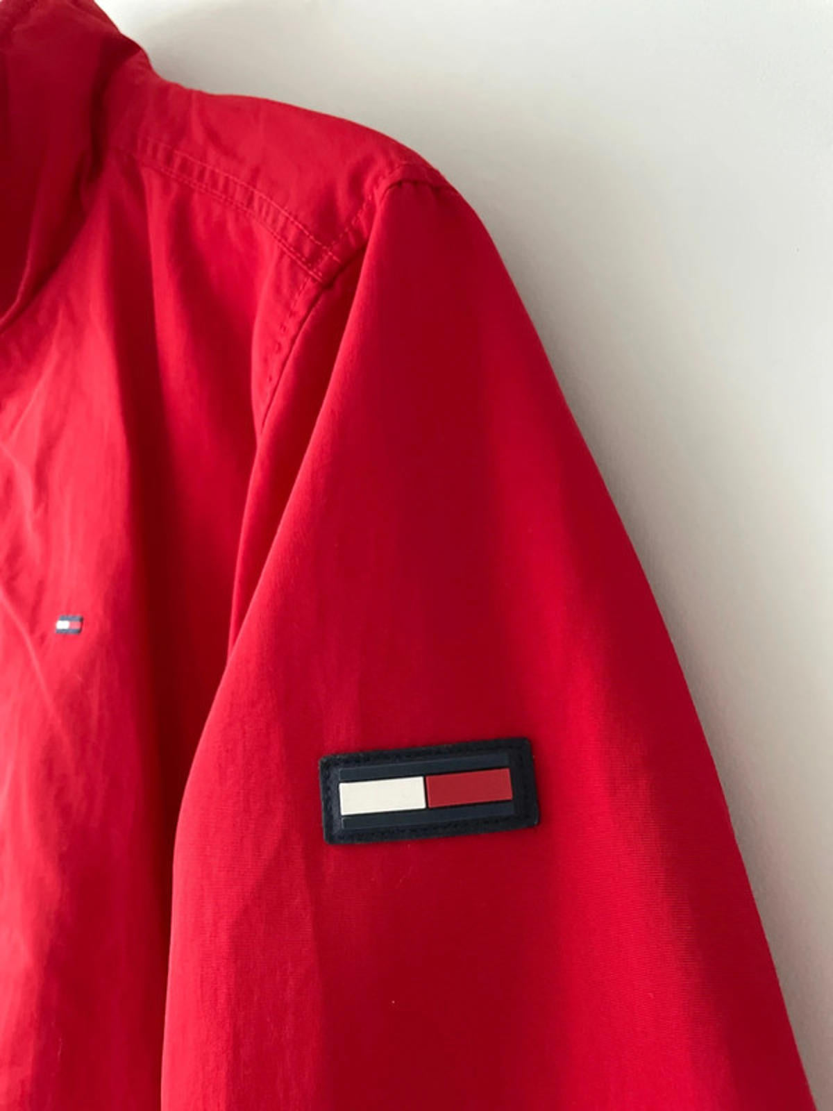 Men’s Tommy Hilfiger Classic Harrington Jacket in Red - Small - 2287