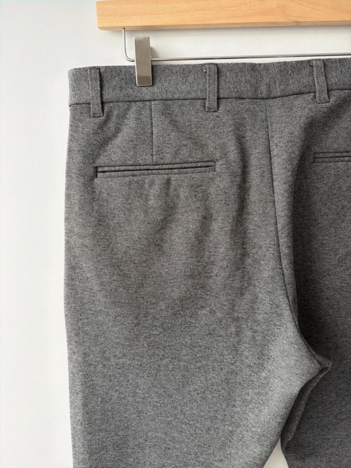 Mens Lindbergh White label slim stretch fit Trousers In grey - w34/l31 - 3474
