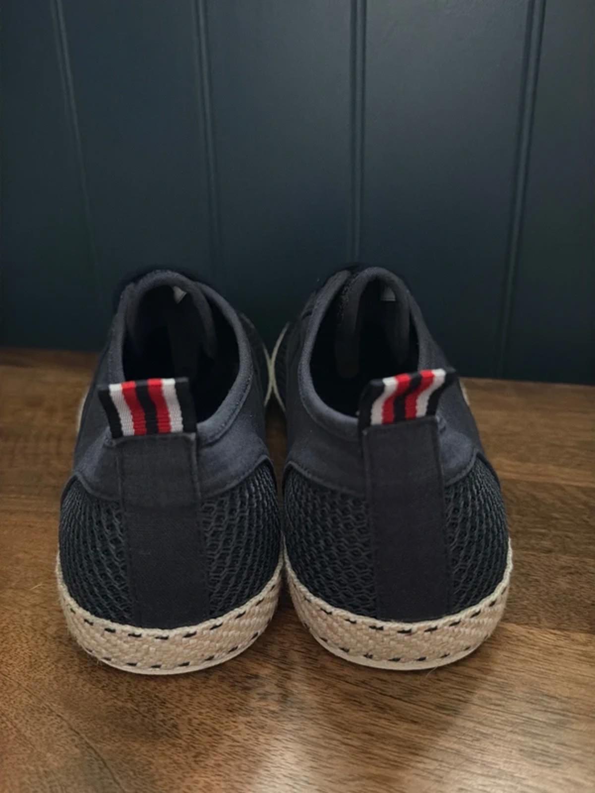 Men’s Dune Espadrille Lace-up Shoes In Navy - Uk11 - 3280