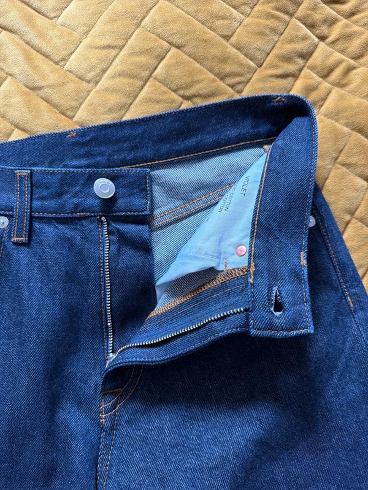 Women’s Arket Violet Tapered Fit Jeans In Navy - W26/L28 - 3243