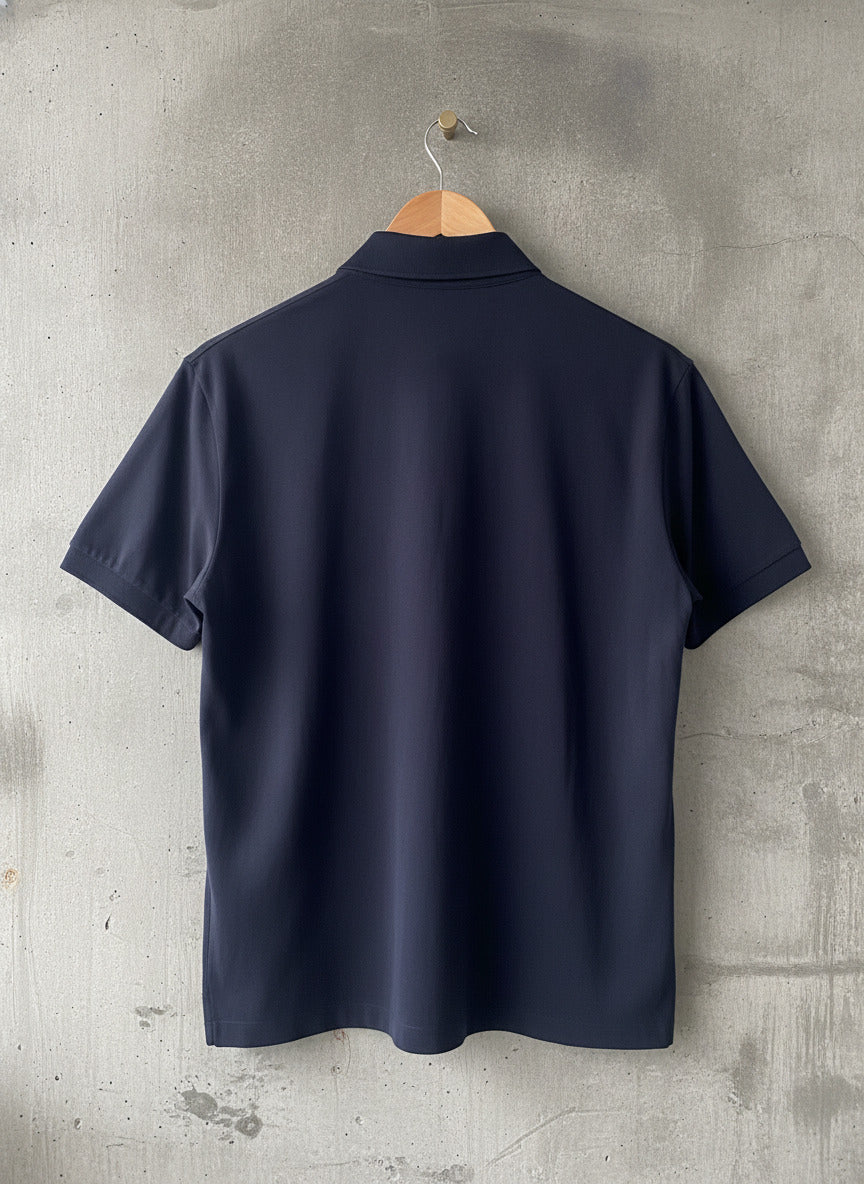 Men’s Uniqlo Short Sleeve Stretch Fit Shirt In Navy - Small - 1503