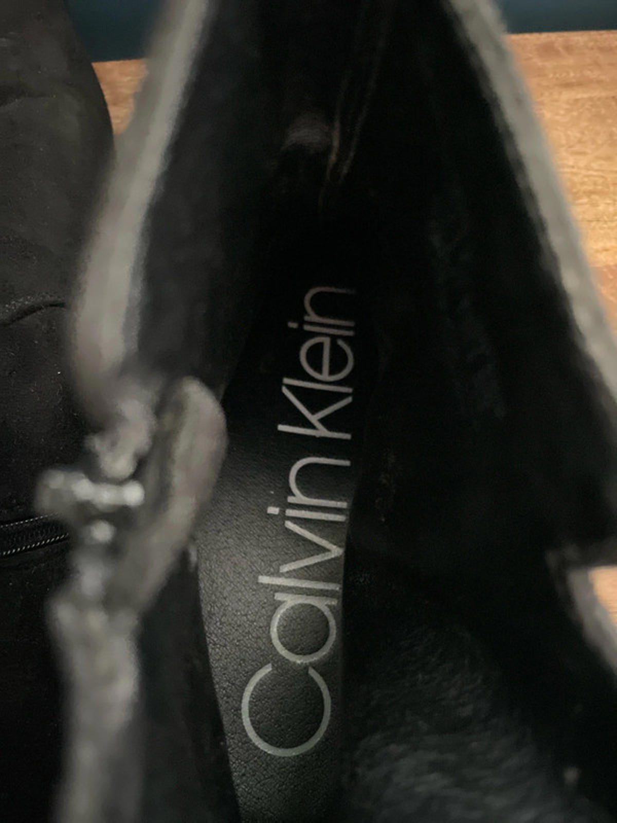 Men's Calvin Klein Lincoln Chelsea Boots In Black - UK9 - 2465