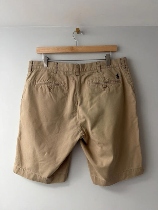 Men’s Ralph Lauren Classic Chino Shorts in Beige - W34 - 3278