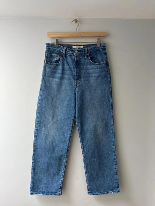 Women’s Levi’s Ribcage Straight High Waisted Fit Jeans - W28/L27 - 1956