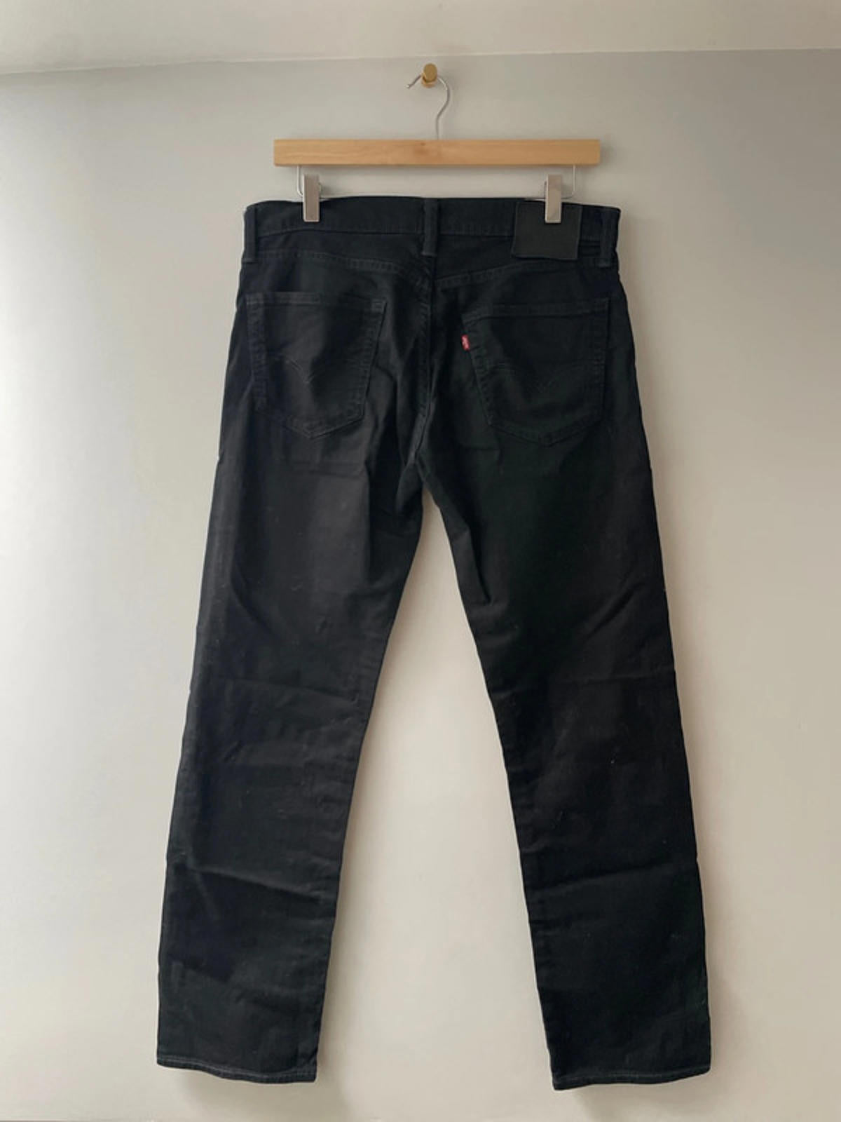 Men’s Levi’s 504 Straight Fit Jeans in Black - W32/L32 - 2788