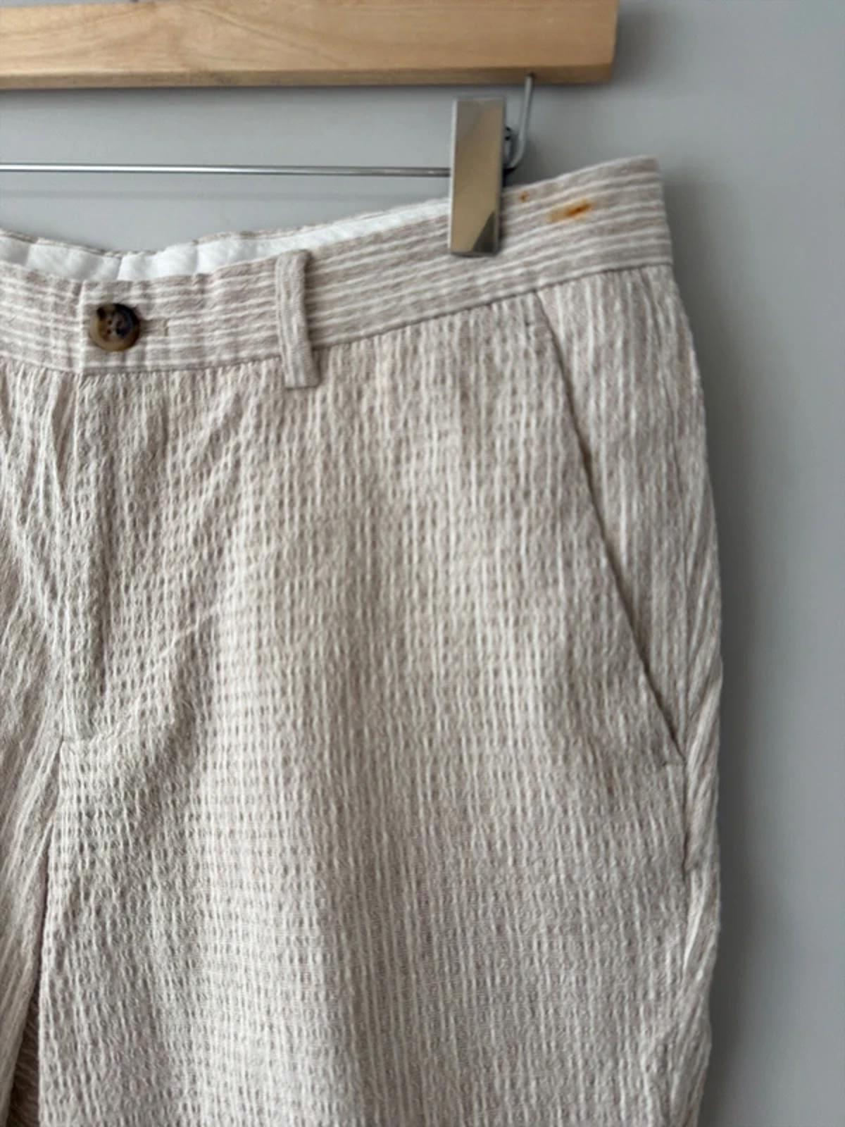 Men’s Jack & Jones Premium Linen Shorts In Beige - W32 - 3271