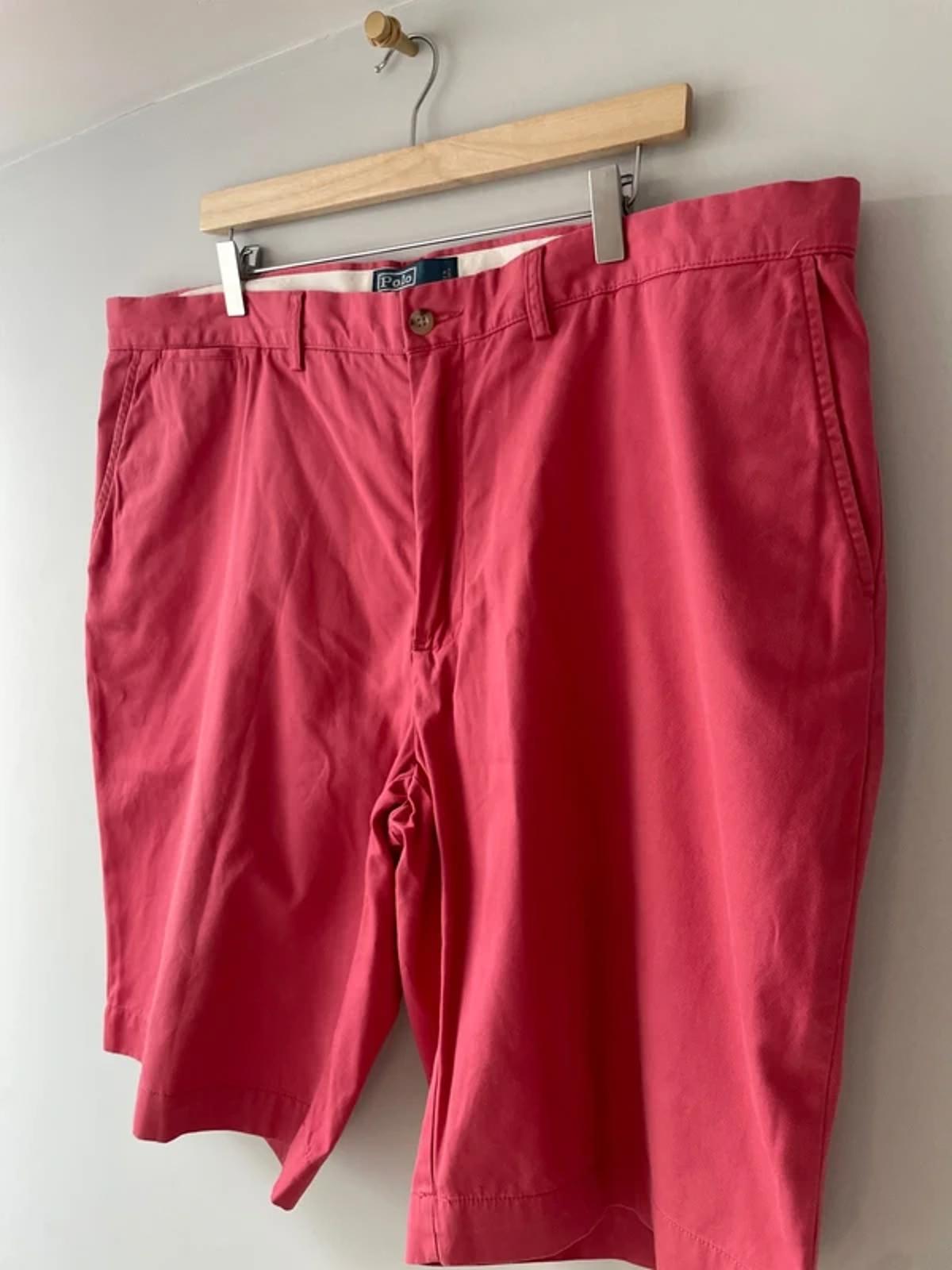 Men’s Ralph Lauren Classic Chino Shorts In Red - W42/L11 - 3132