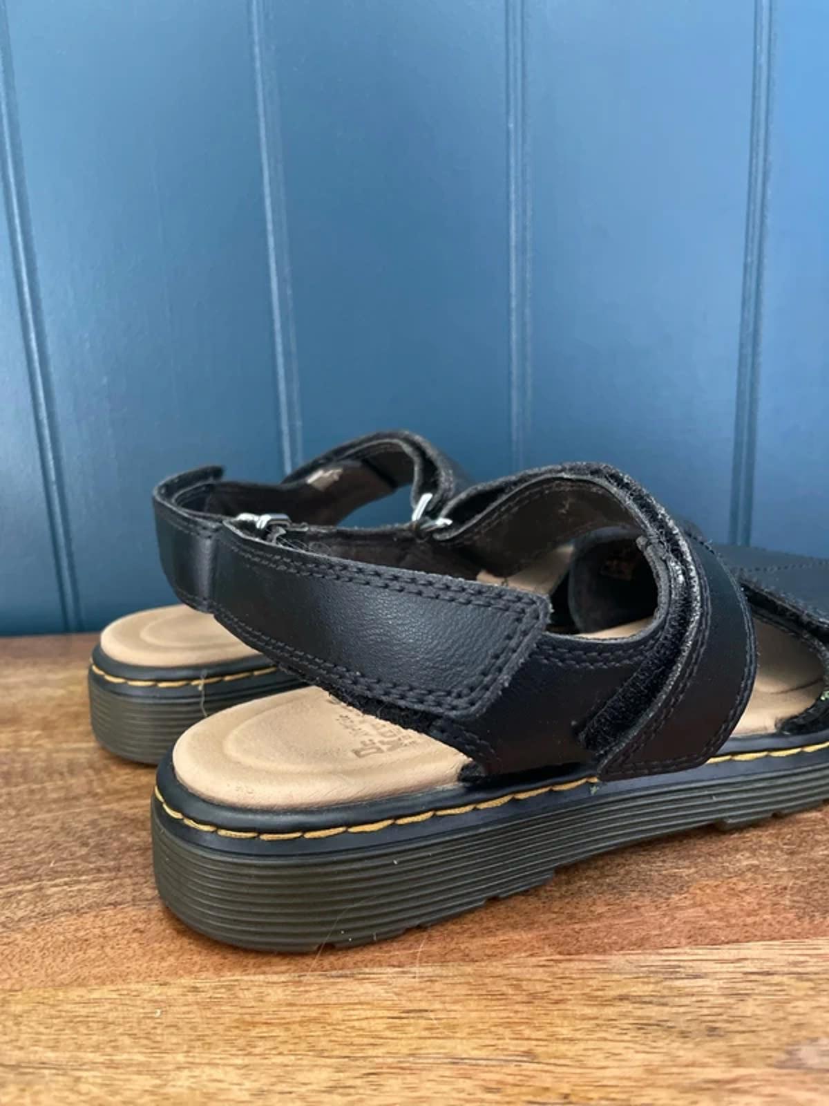 Women’s Dr Martens Romi Y Leather Straps Sandals in Black - UK5 - 3044