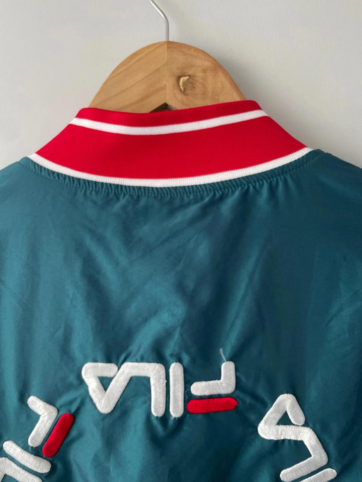 Men’s Fila Limited Edition Oversized Embroidered Sklyer Bomber Jacket - Small - 2059