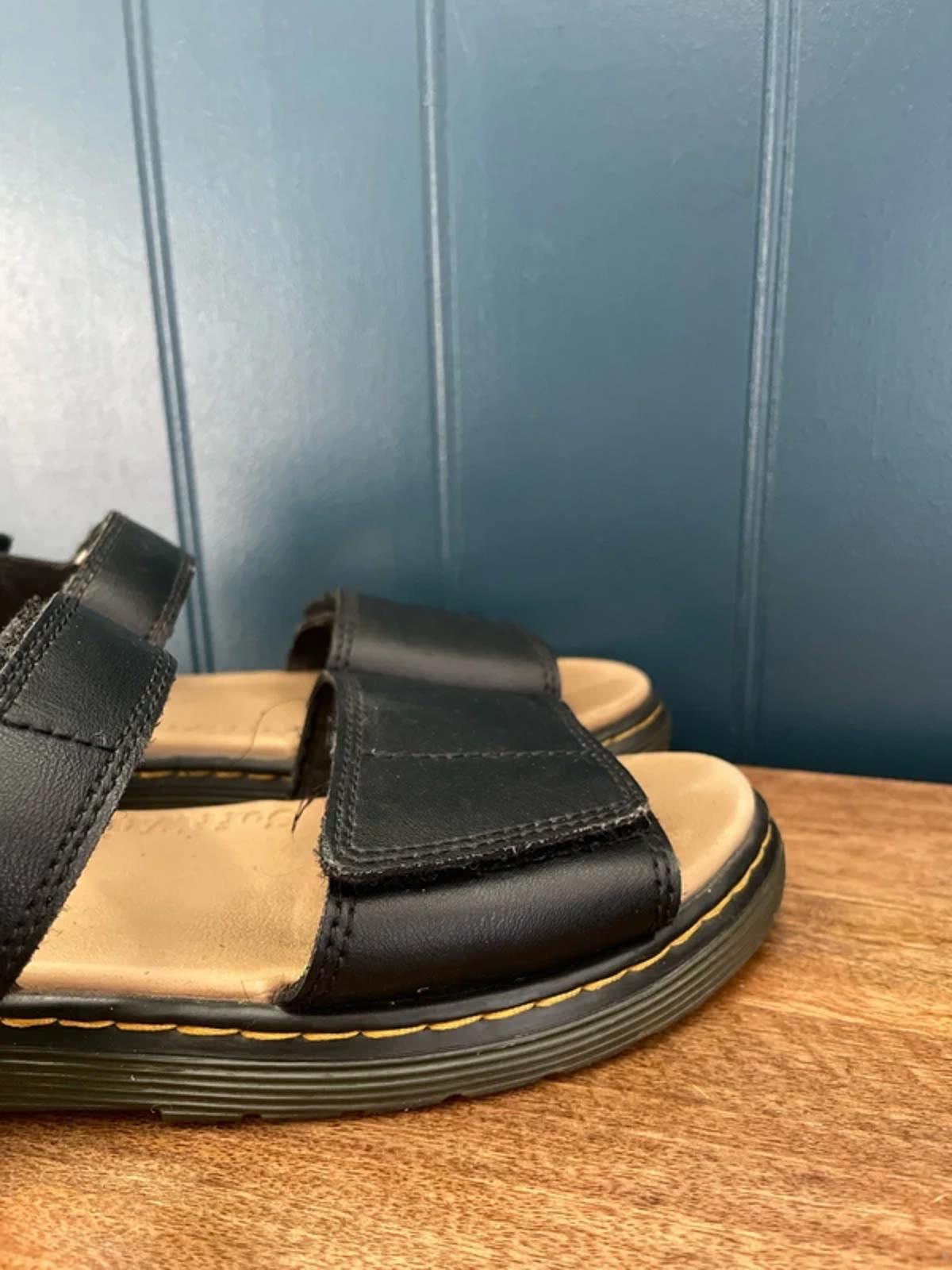Women’s Dr Martens Romi Y Leather Straps Sandals in Black - UK5 - 3044
