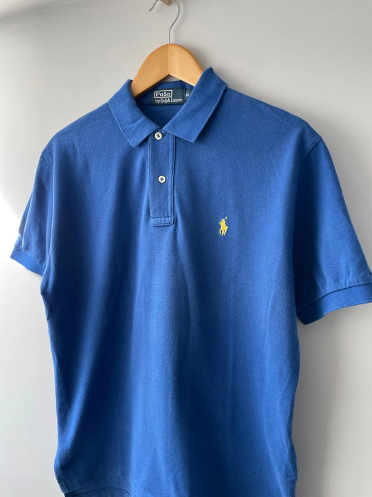 Men’s Ralph Lauren Polo Top In Blue - Medium - 1881