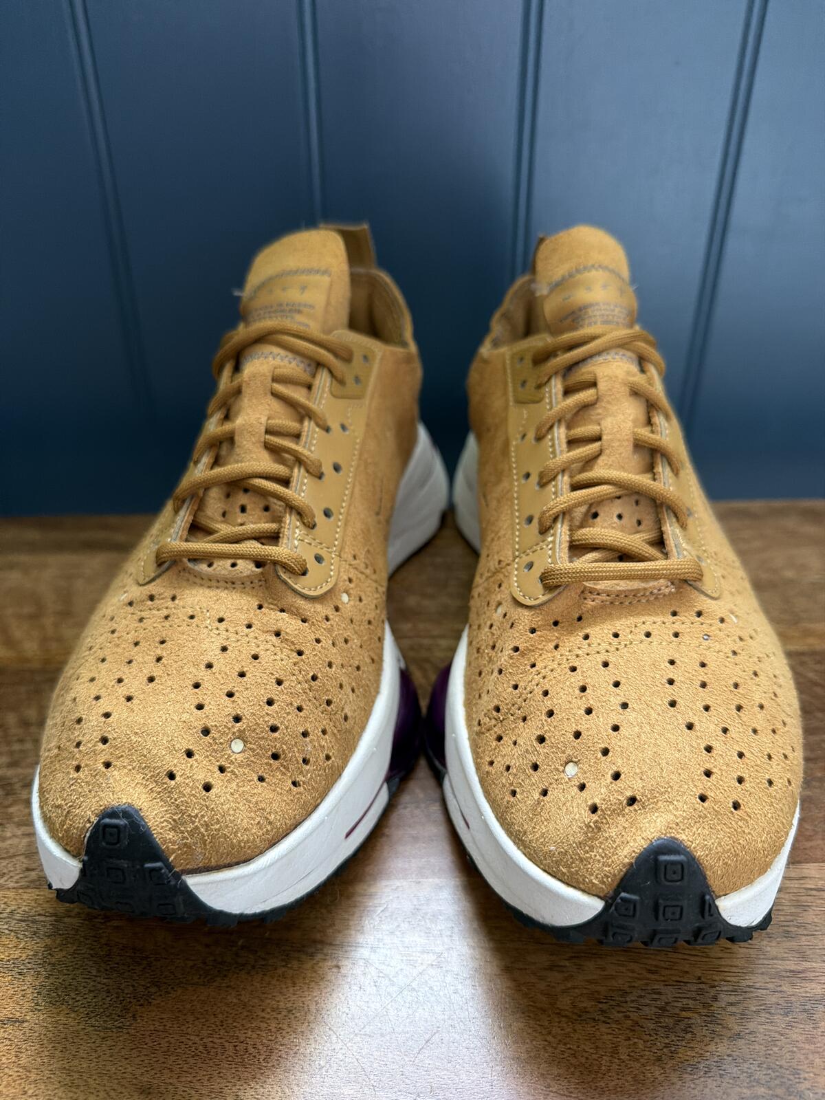 Womens Nike Air Zoom Type Suede Trainers In Tan - UK6 - 3540