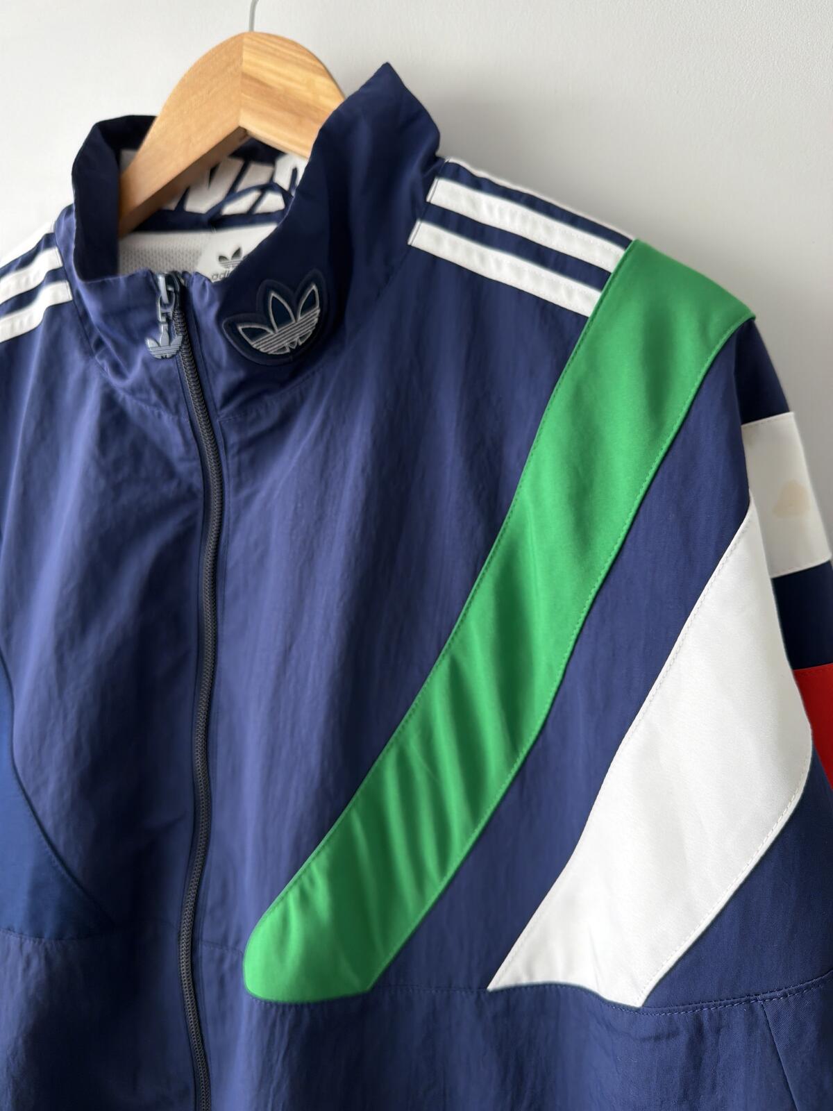 Mens Adidas Oversized Fit MUS Balanta 96 Retro Track Jacket - XLarge - 3510