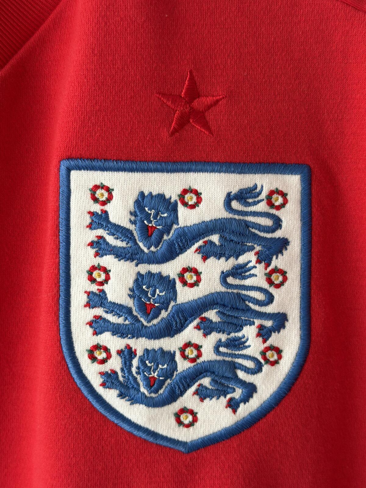 Mens England Football Team 2010/11 Away Jersey Top - Large - 3499
