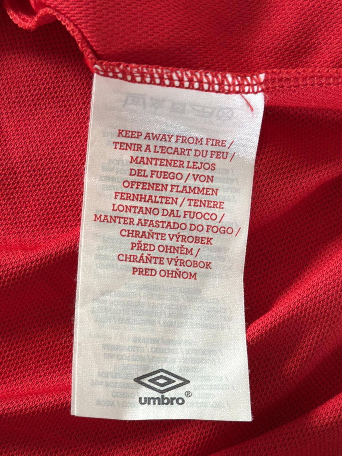 Mens England Football Team 2010/11 Away Jersey Top - Large - 3499
