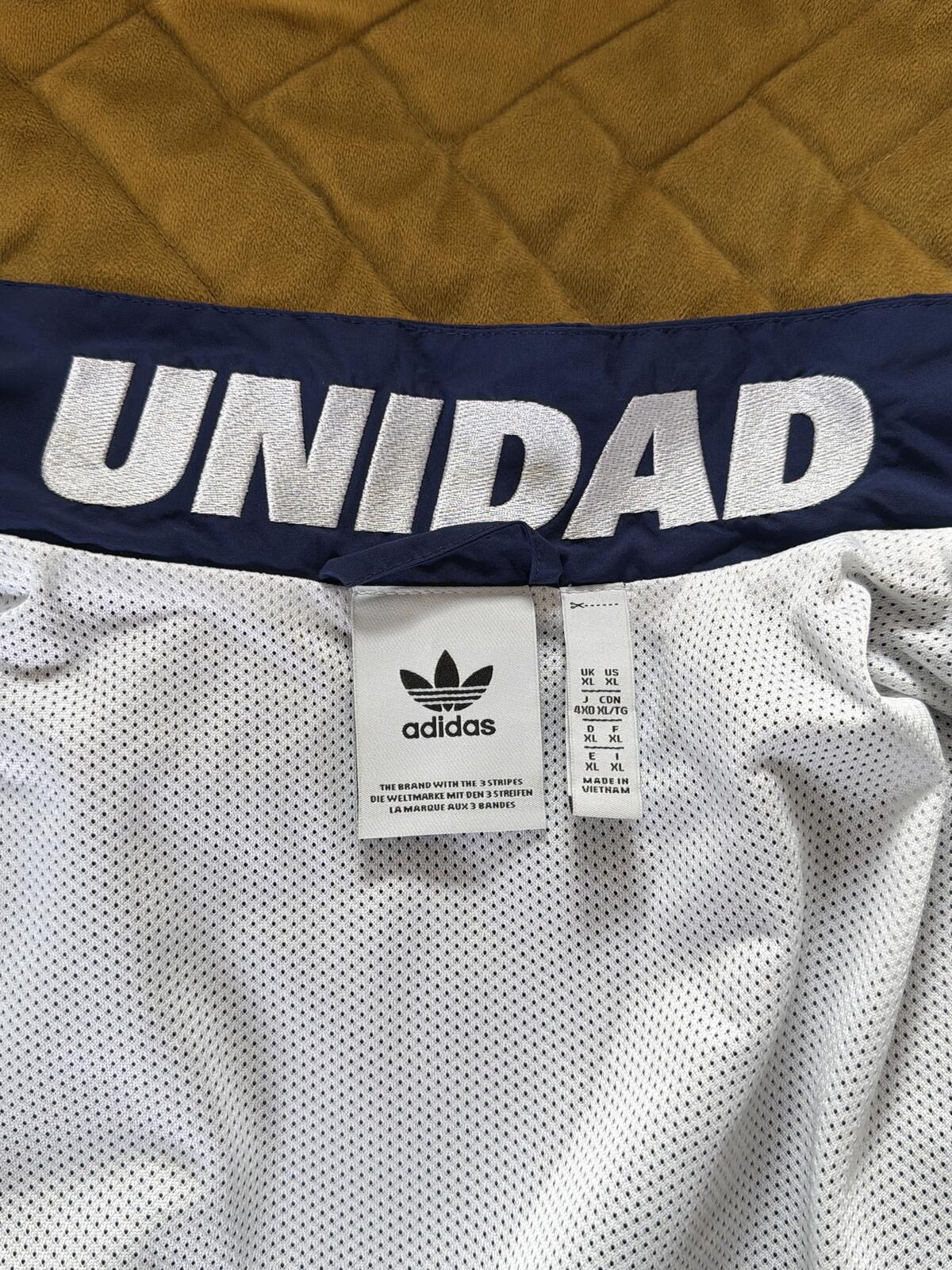 Mens Adidas Oversized Fit MUS Balanta 96 Retro Track Jacket - XLarge - 3510