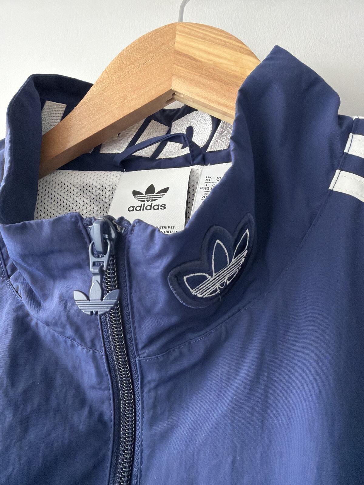 Mens Adidas Oversized Fit MUS Balanta 96 Retro Track Jacket - XLarge - 3510