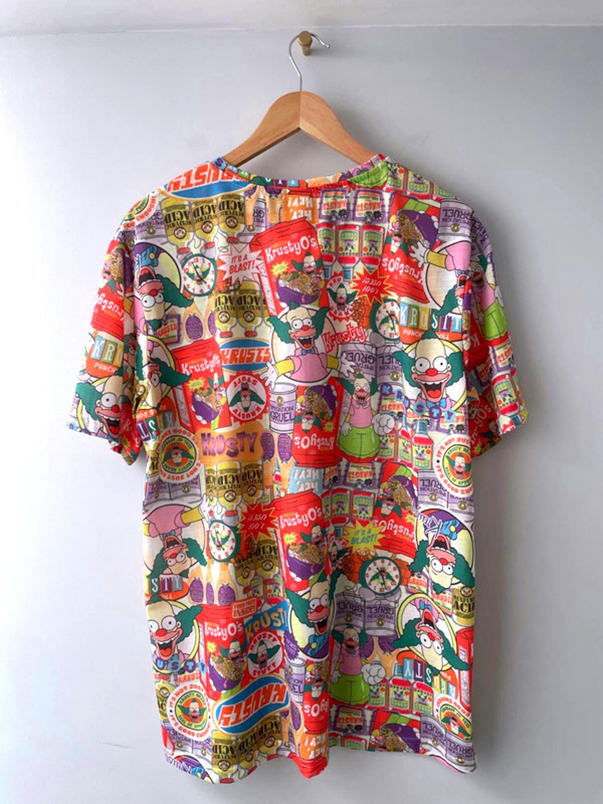Men’s The Simpsons Rare Printed Crew Neck T-shirt - Large - 1535