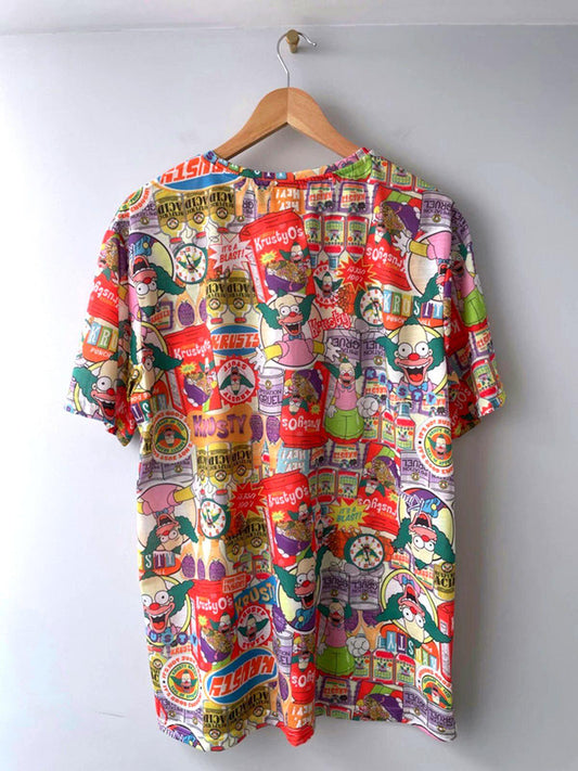 Men’s The Simpsons Rare Printed Crew Neck T-shirt - Large - 1535