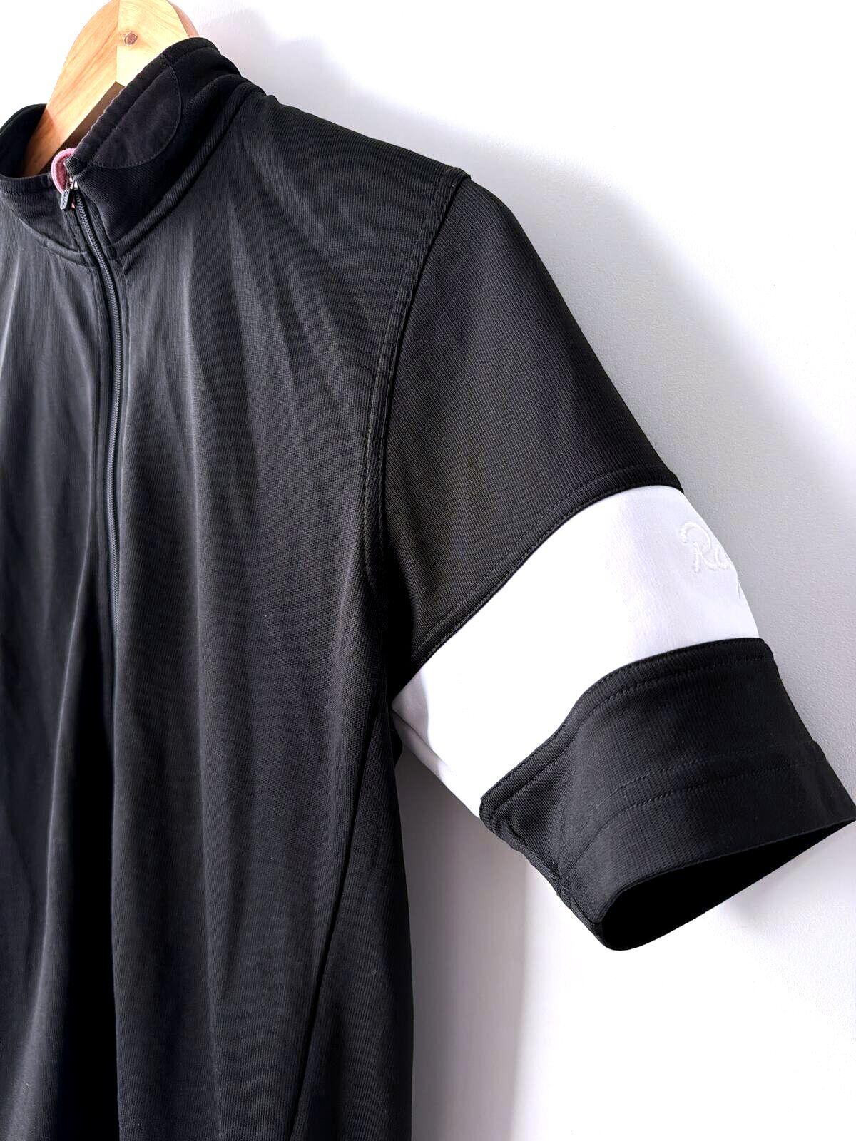 Men's Rapha Short Sleeve Core Cycling Jersey Top In Black - Large - 3528