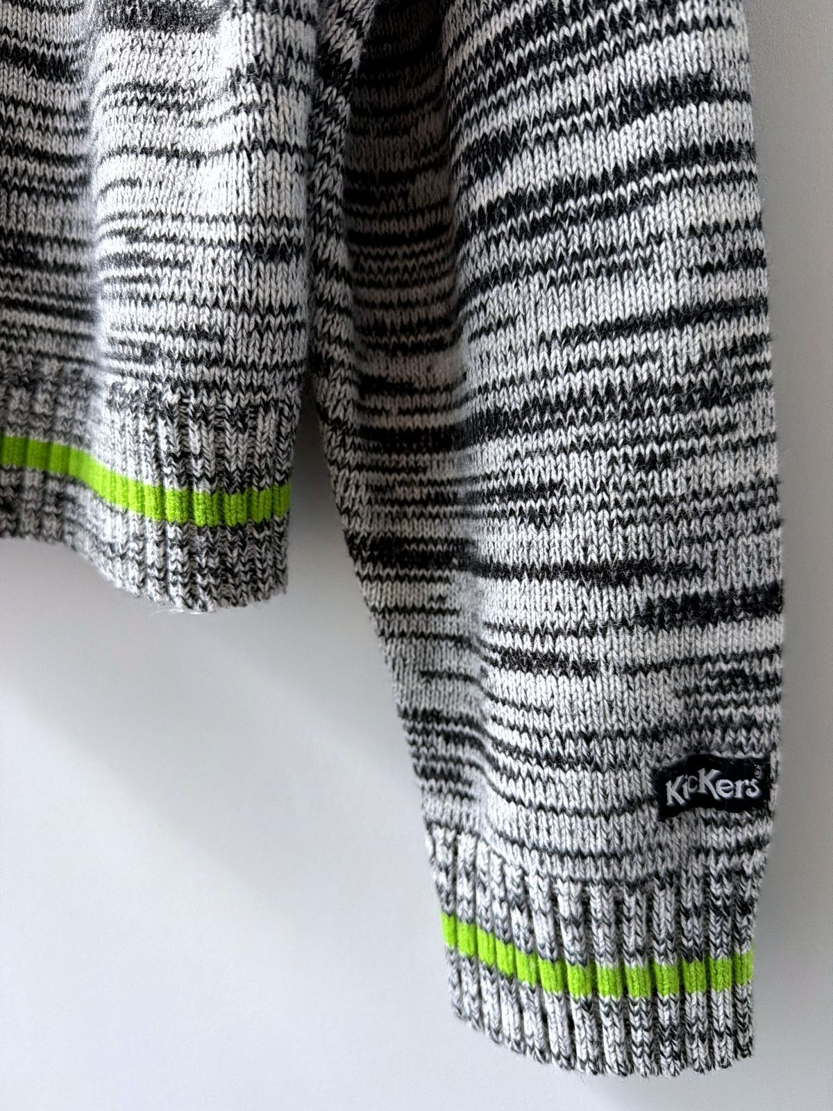 Women’s Kickers Classics Oversized Fit Wool Blend Striped Jumper - Medium - 3803