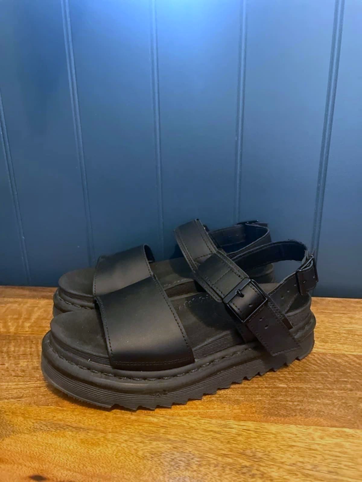 Women’s Dr Martens Voss Chunky Sole Sandals In Black - UK5 - 3086