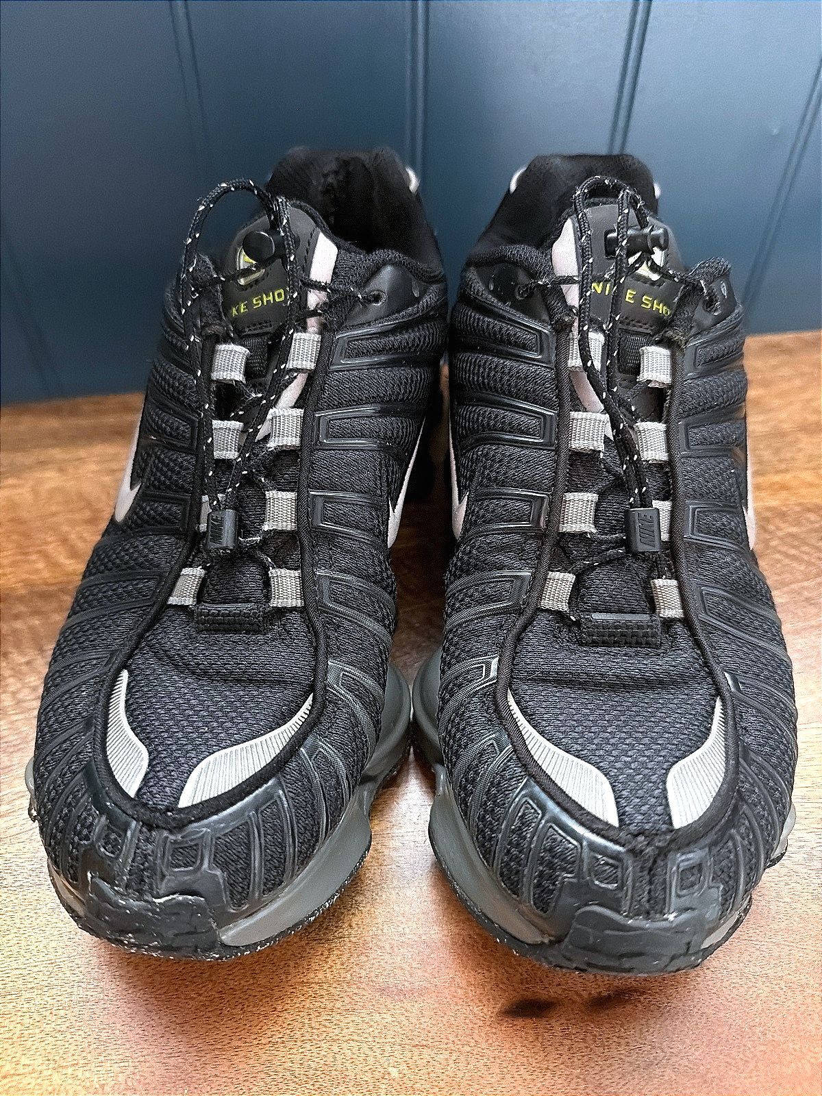 Women’s Nike Shox Rare Find Chunky Sole Trainers In Black - Uk6 - 3617