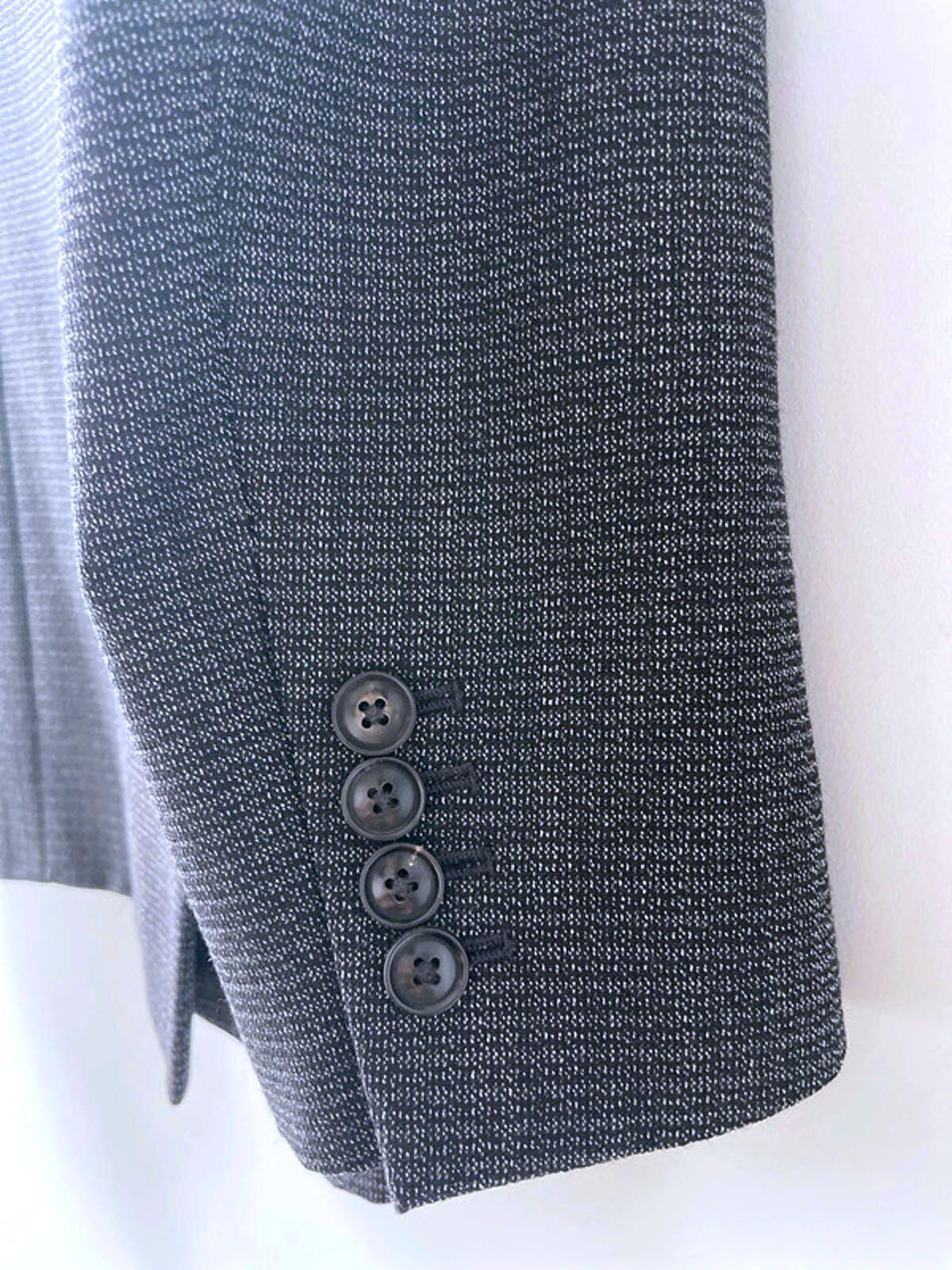 Men’s Reiss Premium 100% Wool Wedding Blazer Jacket In Grey - Medium - 1567