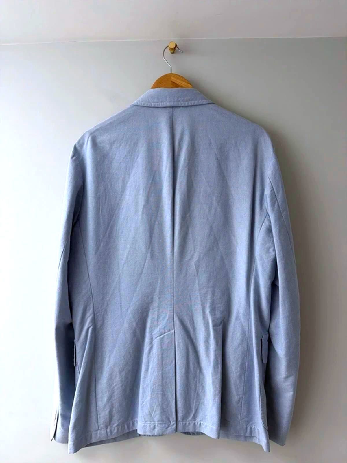 Men’s Ralph Lauren Custom Fit Chambray Blazer In Blue - Medium - 3240