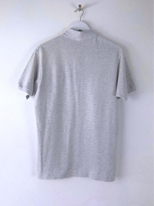Men’s Lacoste Classic Fit Polo Shirt Top In Grey Marl - Small -1386