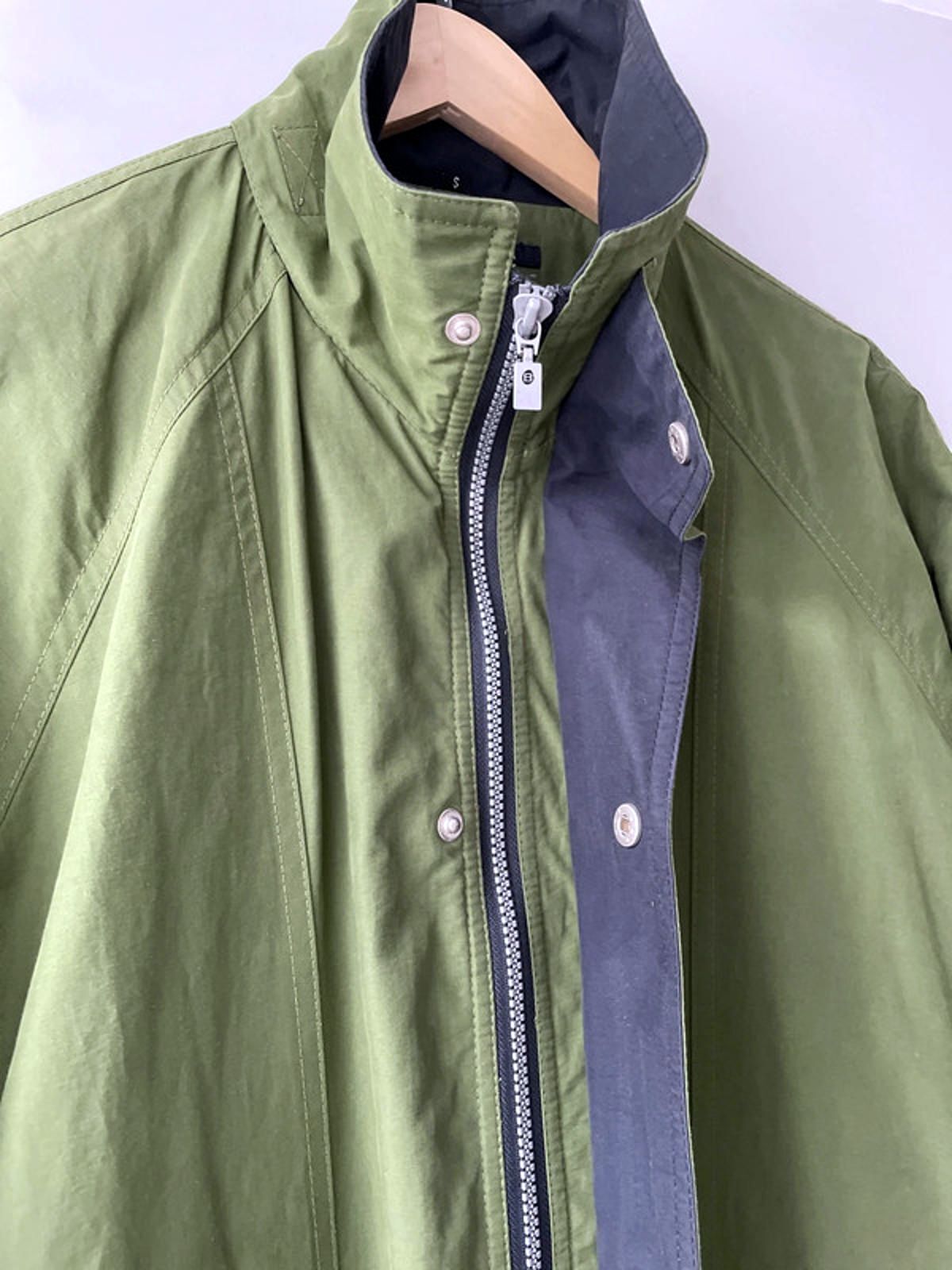 Men’s Baracuta Premium Oversized Fit Trench Coat Jacket In Khaki - Small - 2339