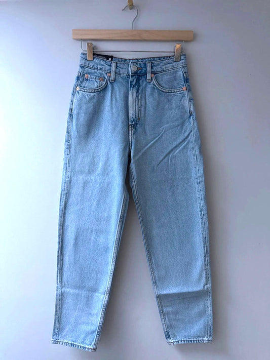 Women’s Weekday Lash High Waisted Fit Jeans With Wash Finish - W24 / L28 - 0416