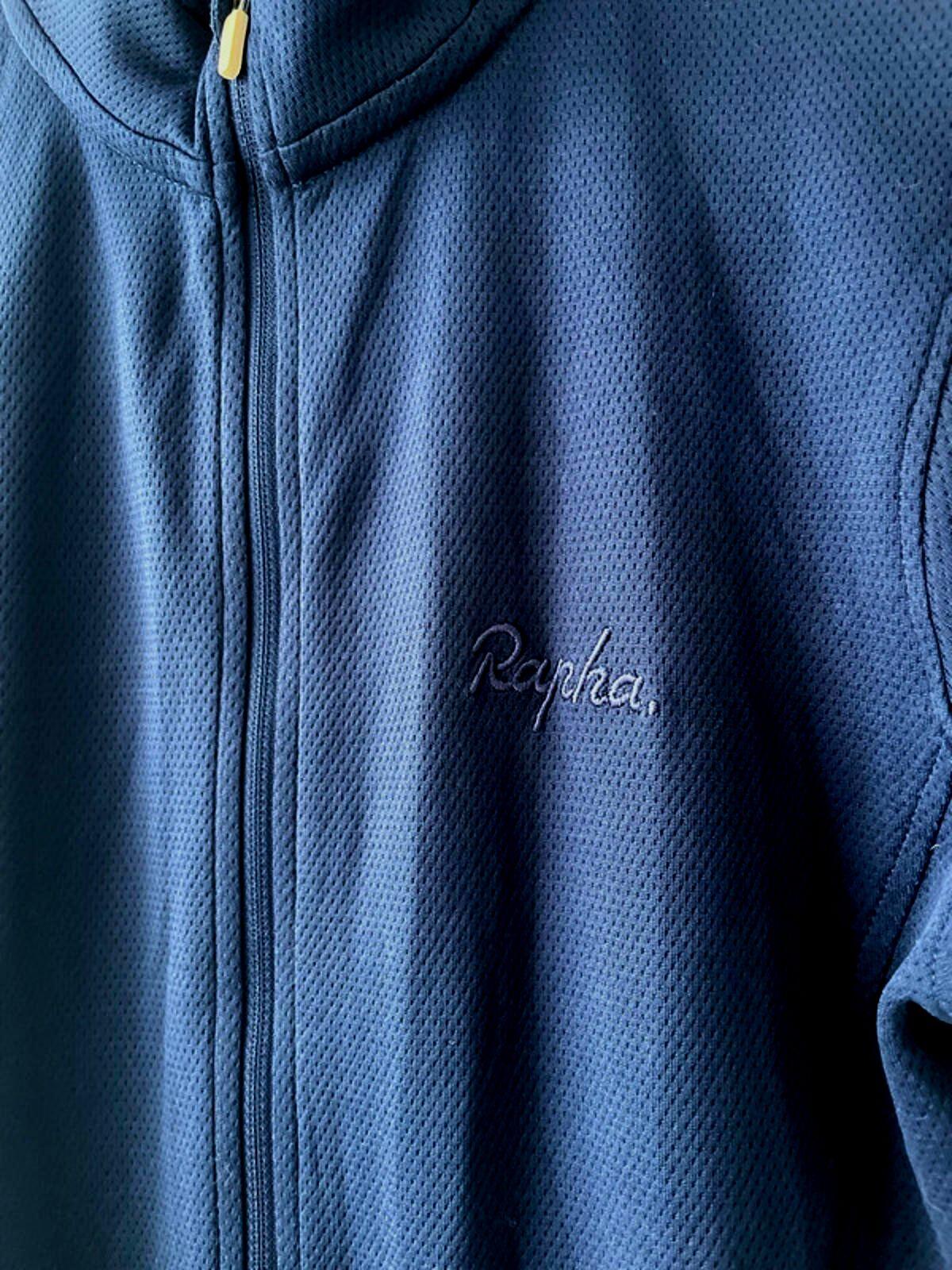 Men’s Rapha Short Sleeve Cycling Jersey Top In Navy - Small - 1908