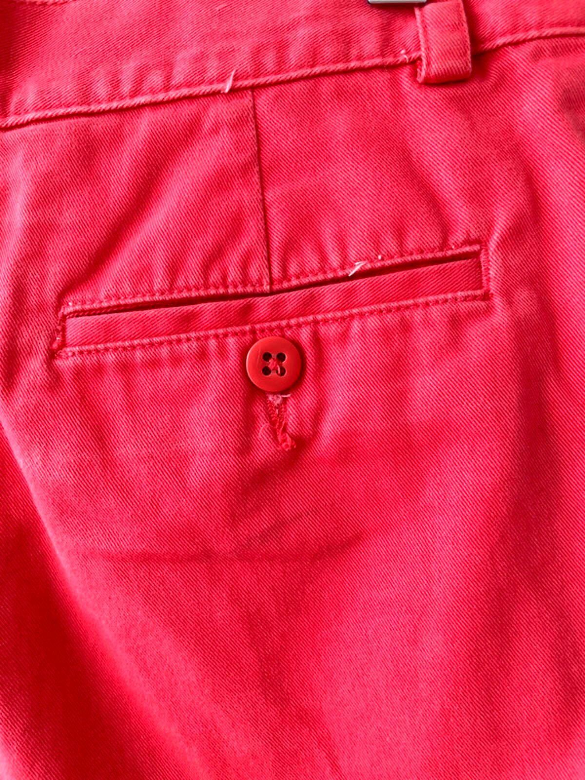 Women's Ralph Lauren Classic Chino Shorts In Red - W30 - 1262