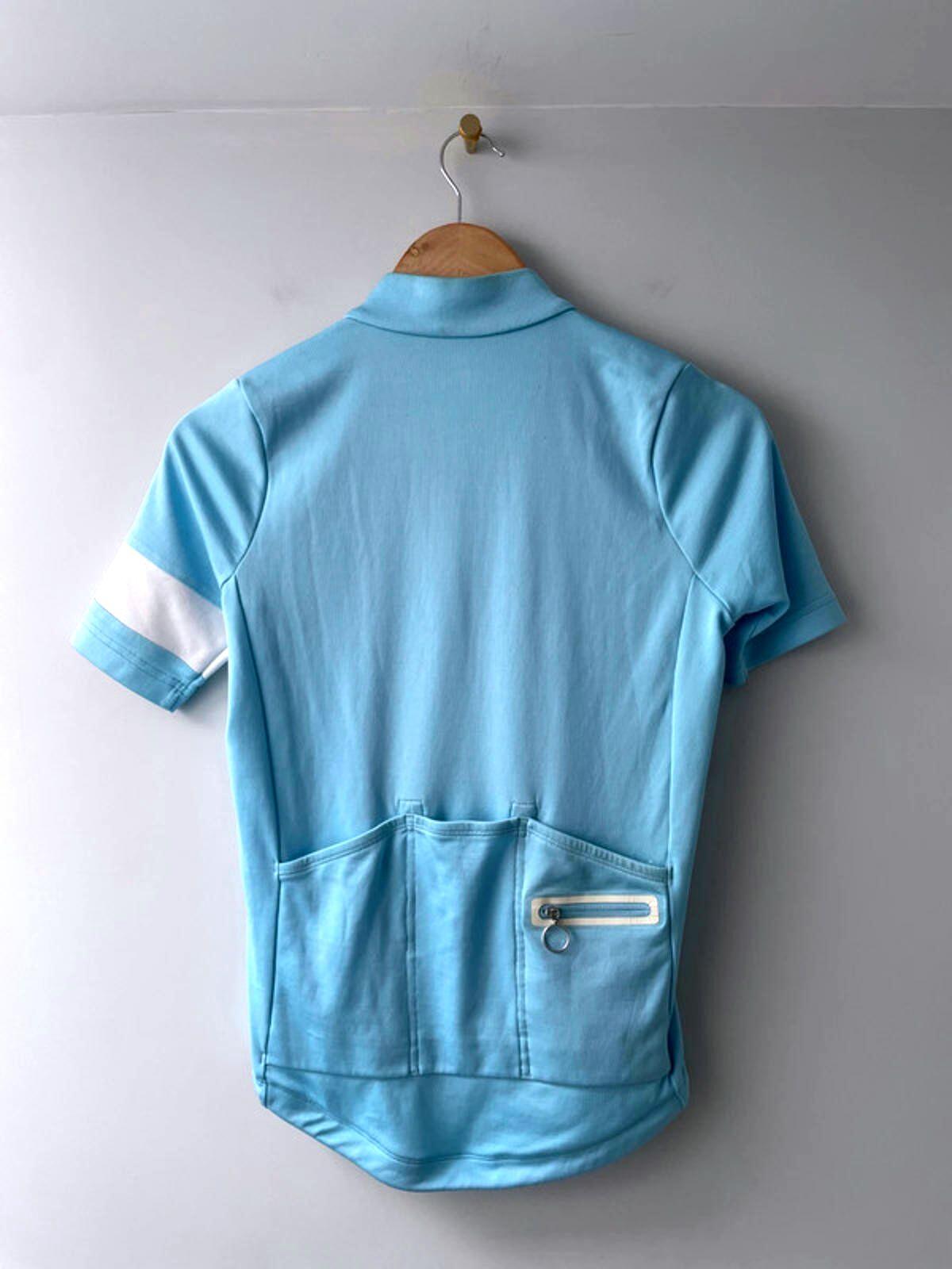 Men’s Rapha Classic Cycling Jersey Merino Wool In Light Blue - XSmall - 2212