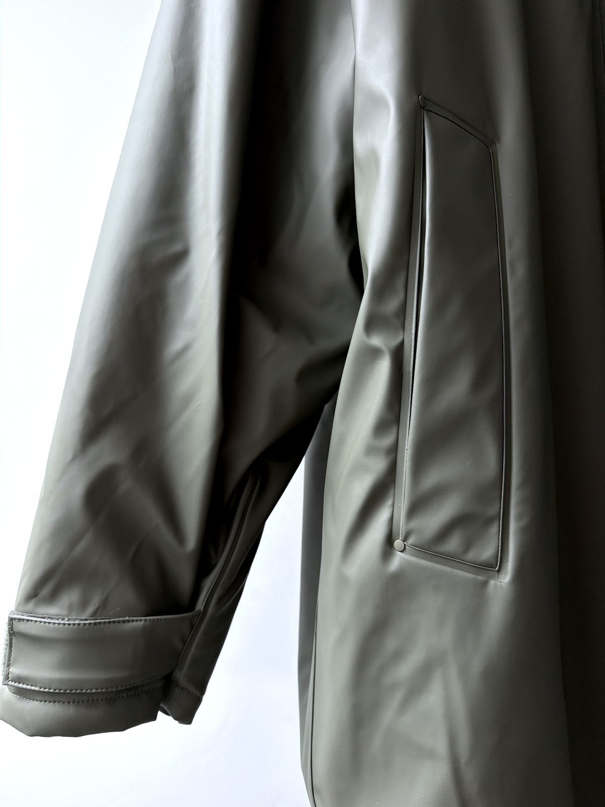 Men’s Hunter Cocoon Cloak Fleece Lined Waterproof Parka In Geen  - Medium - 3652