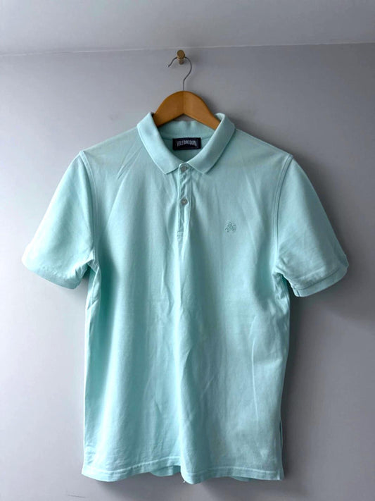 Men’s Vilebrequin Premium Polo Top In Blue - Medium - 1206