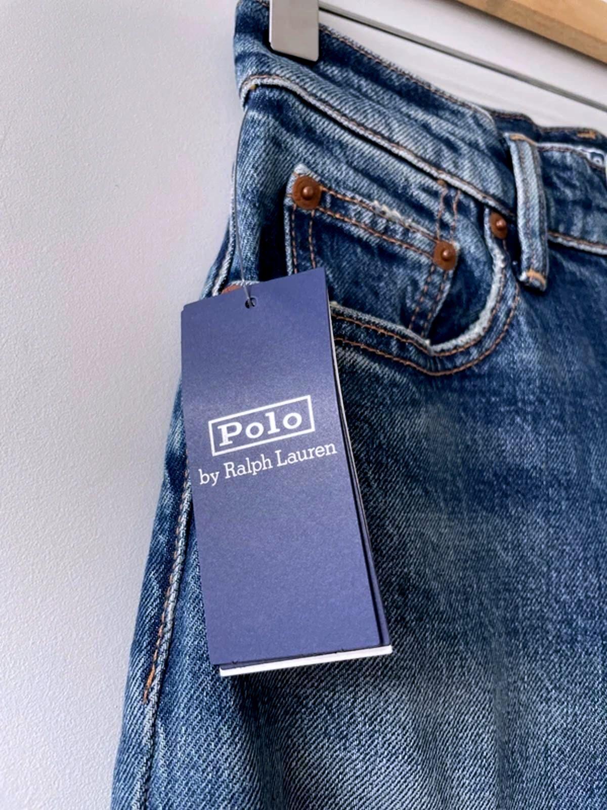 Women’s Ralph Lauren Classic Fit Jeans In Navy Blue - W24/L33 - 3074