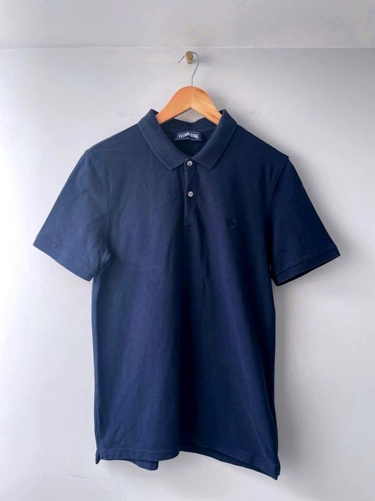 Men’s Vilebrequin Premium Classic Polo Top In Navy - Small - 1228